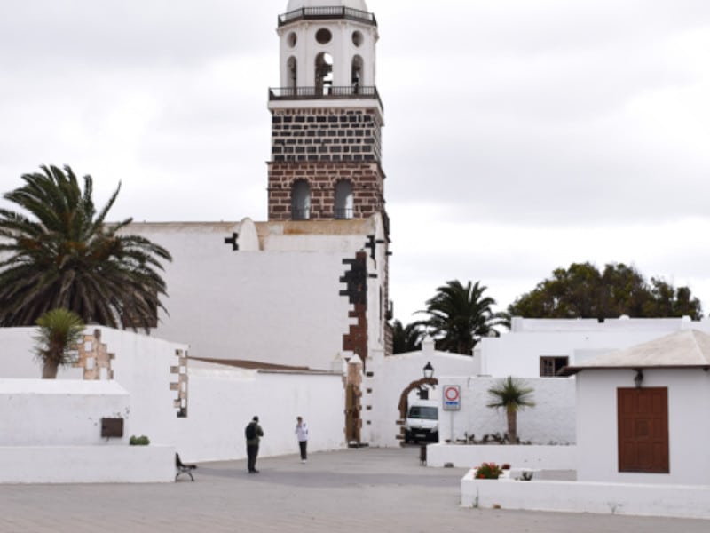 A town in Lanzarote
