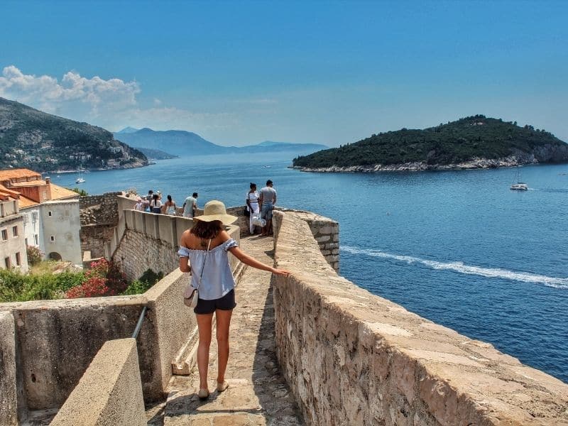 Walking the city walls is a highlight of Dubrovnik