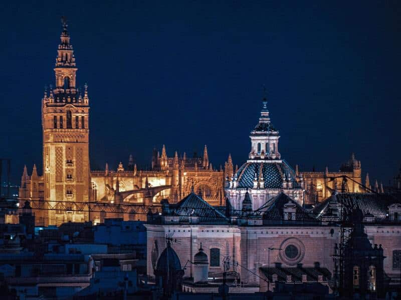 Sevilla is one of the most beautiful party destinations in Spain