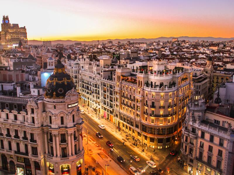 Madrid's bustling nightlife make it one of the best party destinations in Spain