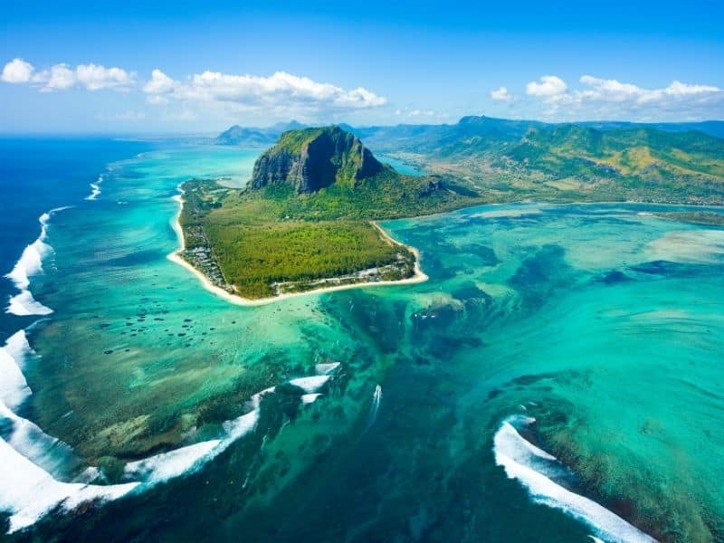 view of Mauritius 