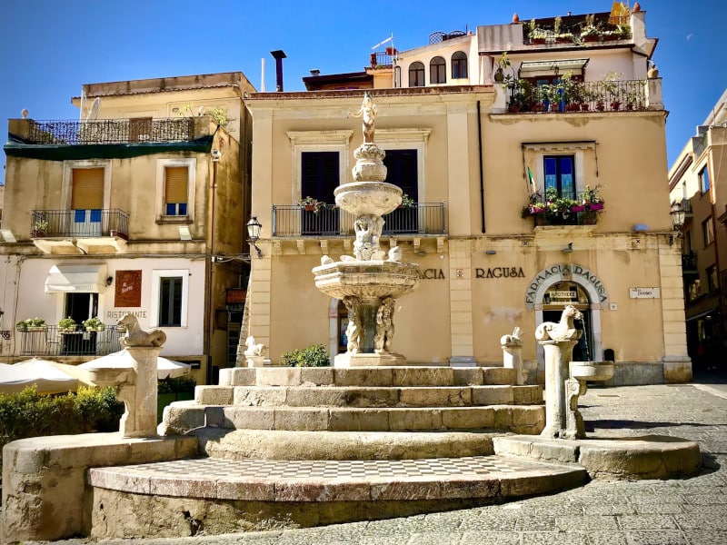 Taormina old town