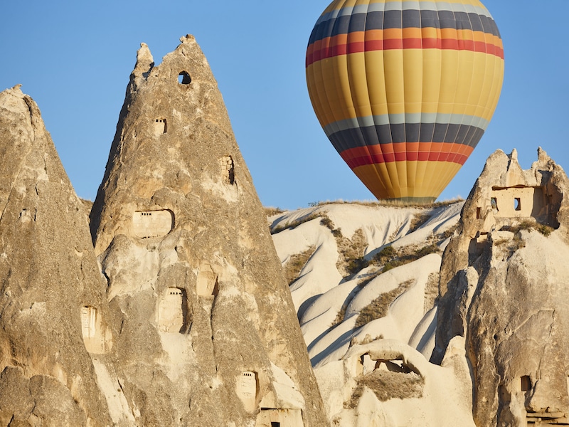 balloons in Cappadocia