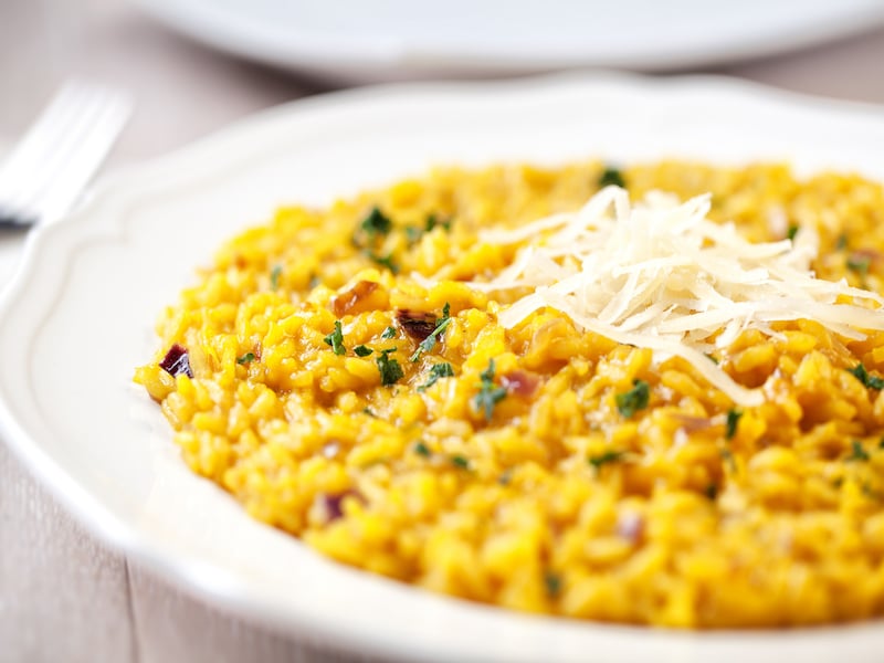 saffron Risotto from Lombardy