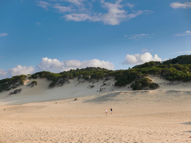 sand dunes in sardinia