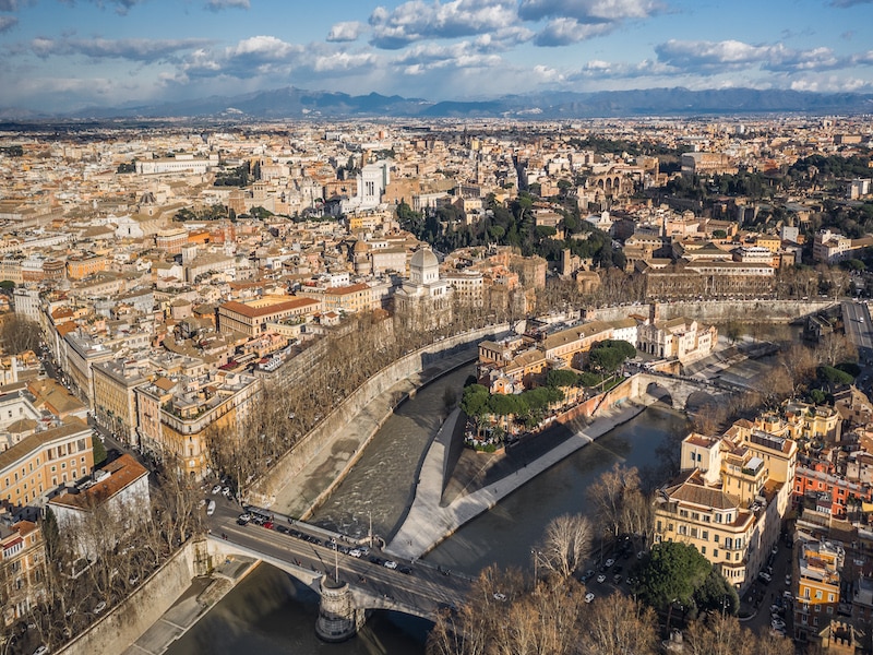 rome from above