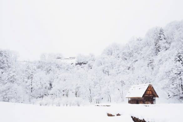 coldest places in Japan