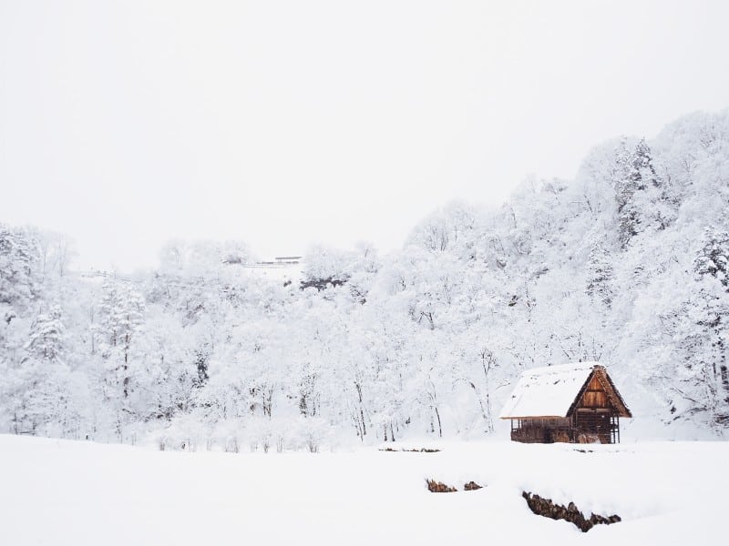 coldest places in Japan