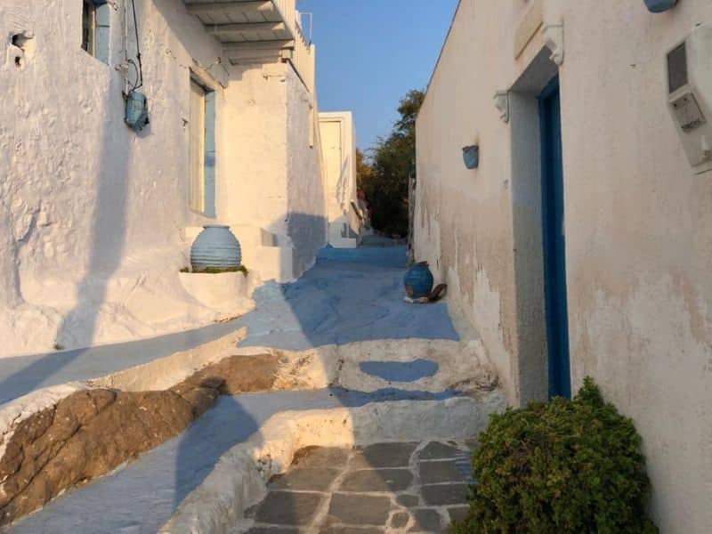 charming village on Milos