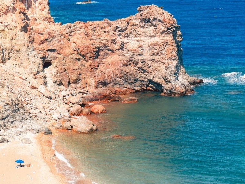 best beaches in milos for swimming