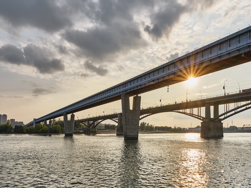 Novosibirsk bridge