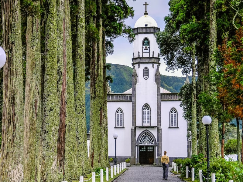 Azores church