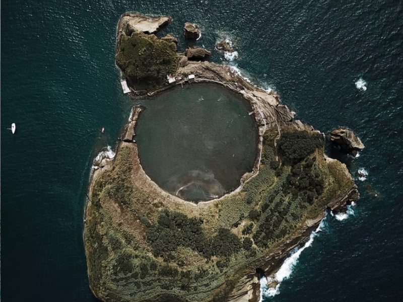 An island in the Azores