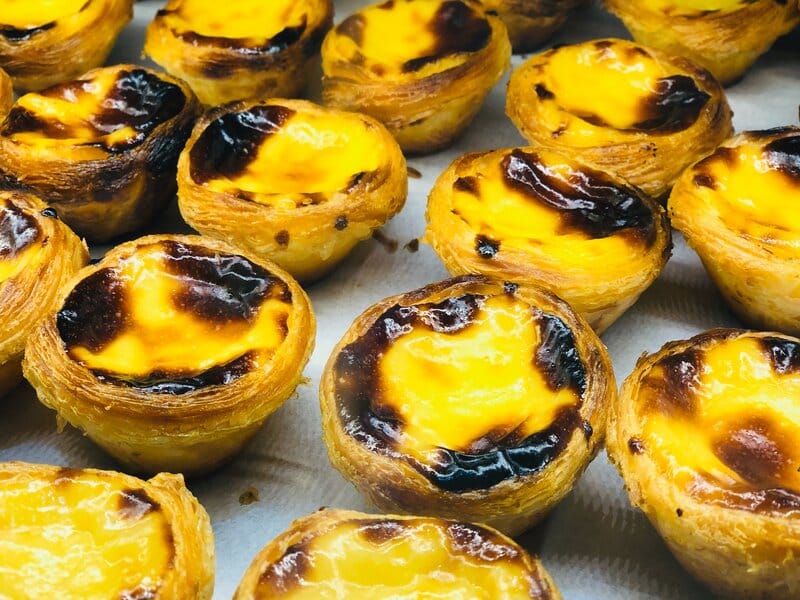 Portuguese tarts.
