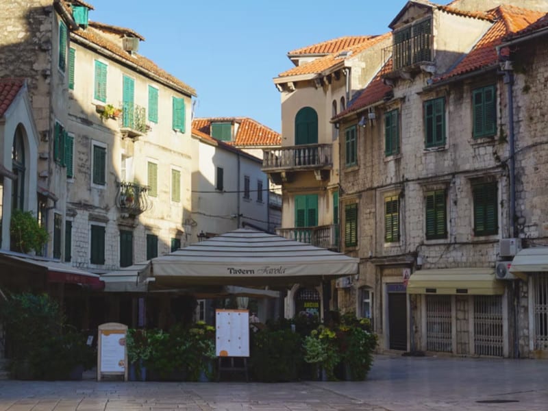 A square in Split