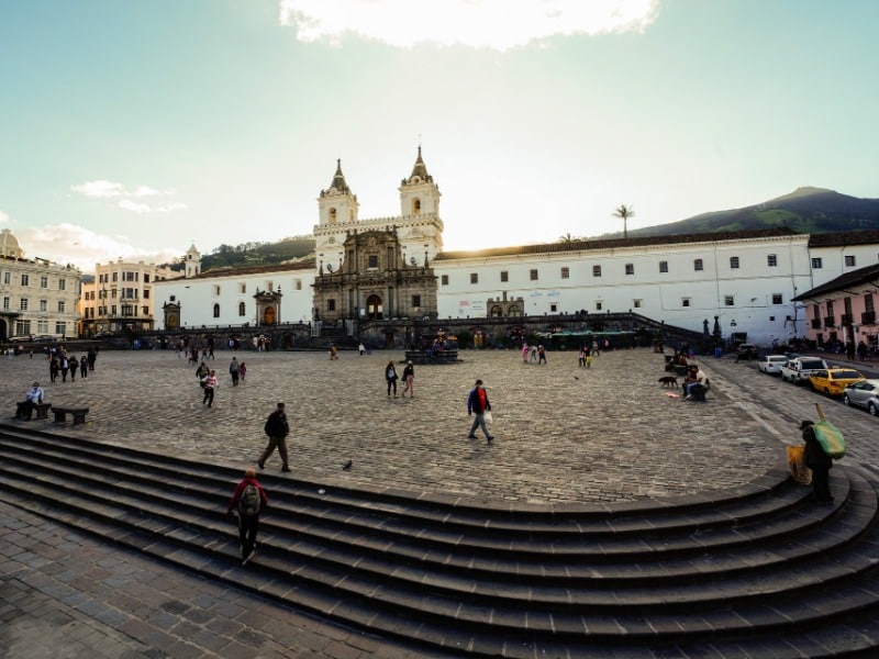 Plaza in Quito
