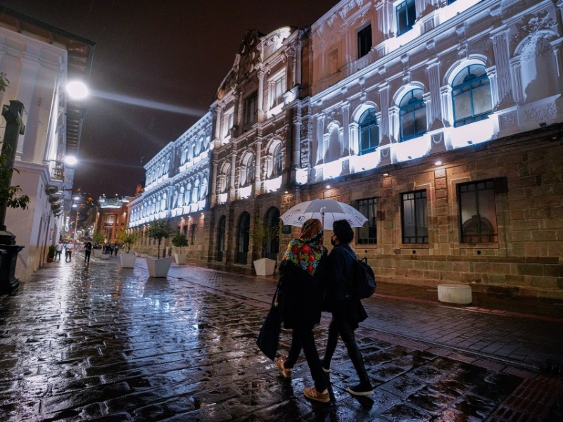 Quito at night