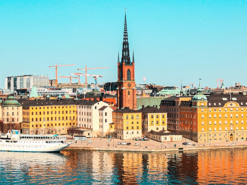 Stockholm in the sun