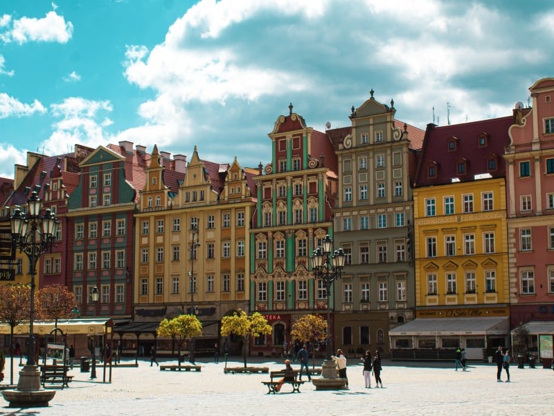 Buildings in wroclaw