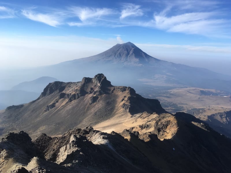Puebla volcanoes