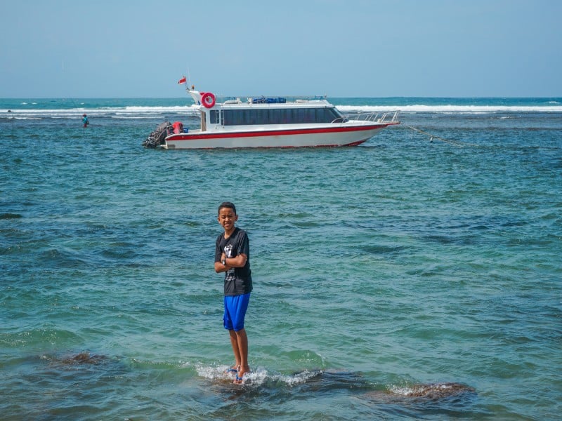 Ferry in Bali