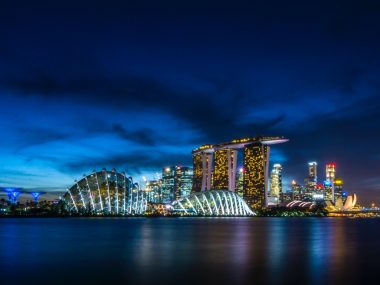 singapore at night